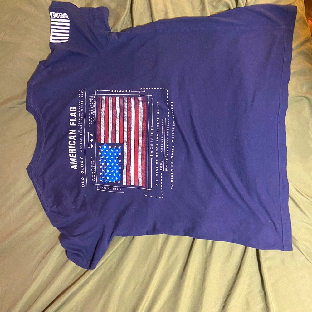 XL nine line shirt